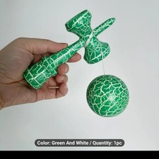 Kendama Green and White