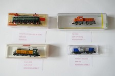 4er Konvolut Spur N Bastler Loks mit OVP (Analog)  (25149)