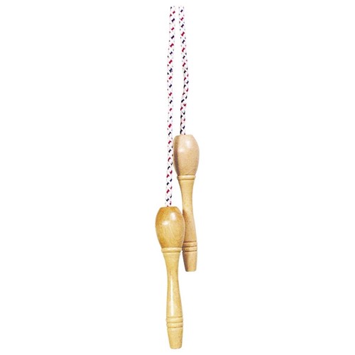 Springseil 240cm holzgriffe - springseil,