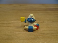 Schlumpf baby mit bauklötzen - schlumpf,