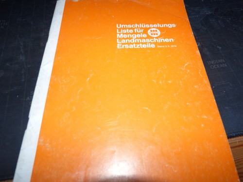 Mengele umschlüsselungsliste - mengele,