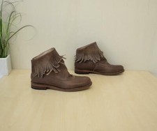 coole Nobrand Boots Stiefeletten m. Fransen Gr. 40 - neu