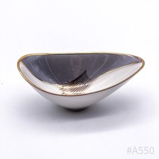 Winterling Röslau Bavaria Schale Servierschale 48 6 mit Goldrand Made in Germany