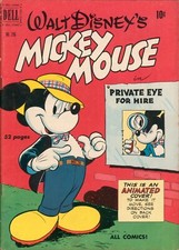 Golden Age Four Color 296 Mickey Mouse 1950 Sammlerzustand 52 pages