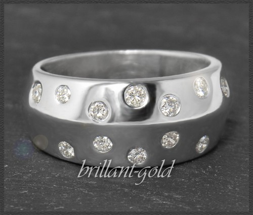 Diamant 585 gold ring - gold, mit