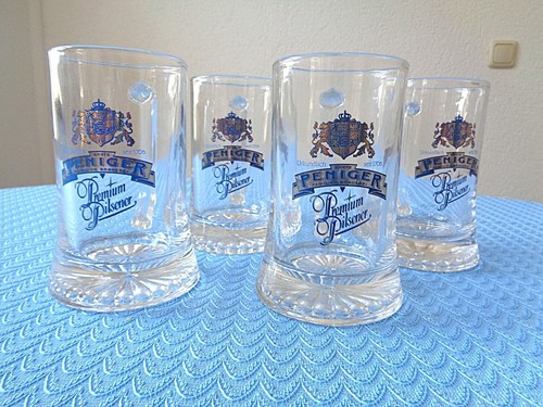 Bierkrug glaskrug - 4x, bierkrug,