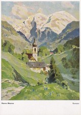 Künstler postkarte hanns - -,