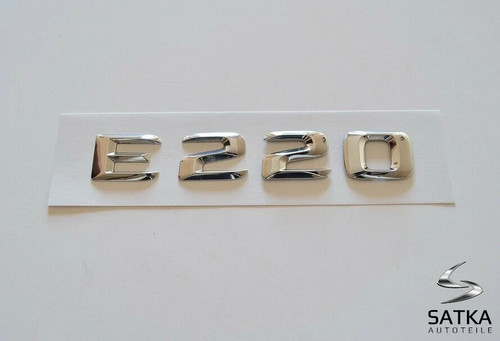 E220 schriftzug für mercedes - schriftzug,