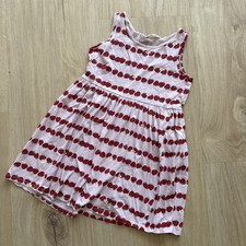 H&M Kleid 134/140 Erdbeeren