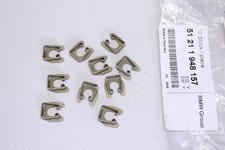 10x ORIGINAL BMW E31 E32 E34 E36 Z3 E38 E39 Sicherungsblech 51211948157 OVP