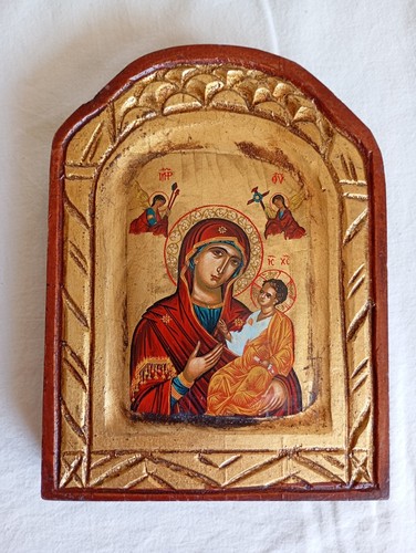 Ikone maria mit jesuskind - maria,