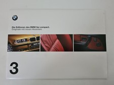 BMW E36 - Die Editionen des BMW 3er compact - Prospektmappe - 02/1999 (AU1384)