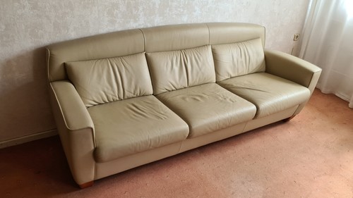 Hochwertiges ledersofa vom - hochwertiges,