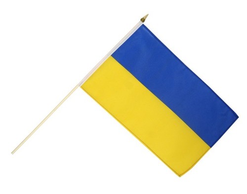 Ukraine stockflagge flaggen - stockflagge,