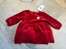 Steiff Kleid, Größe 74, Rot
