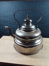 Wasserkessel 6 Liter Messing, Kupfer Boden, SKS Qualität, Antik Funktionsfähig