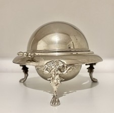 Alte Zuckerdose Butterdose