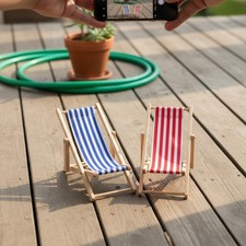 Miniatur Strand Stuhl 2 Stück