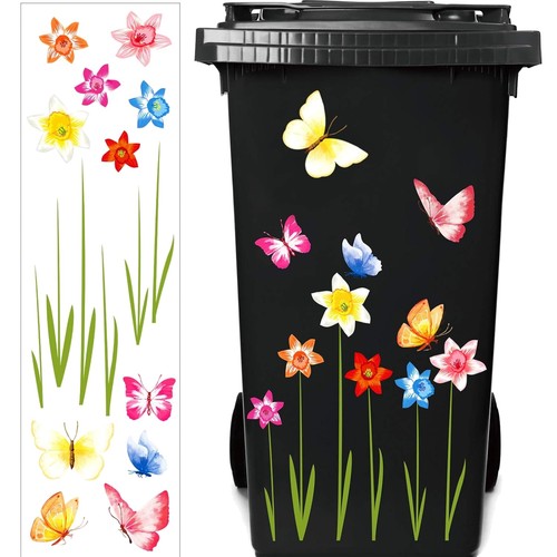Blumen aufkleber dekorative - aufkleber,