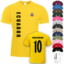 Ecuador shirt trikot name - ecuador,