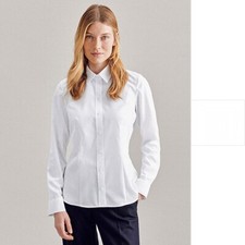 Seidensticker Women's Blouse Regular Fit Oxford Longsleeve 080660/01 Damen Bluse