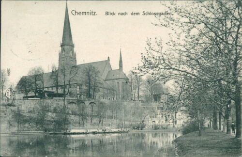 Ansichtskarte chemnitz blick - ansichtskarte,