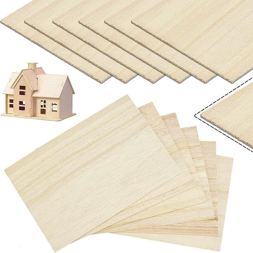 Dünnes sperrholz 200x100x1mm - dünnes,