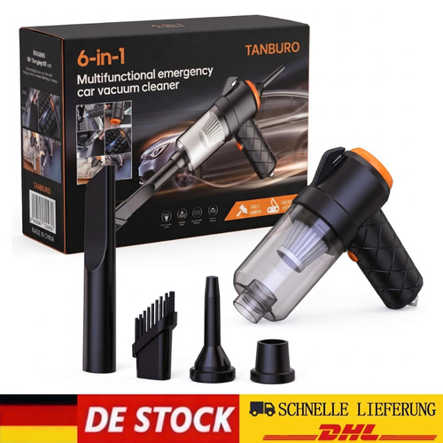 Mini handstaubsauger - 6-in-1,