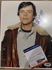 Mark Hamill Original Autogramm PSA Cert.
