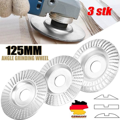Holz schleifscheibe - 3x,