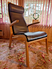 Vintage Leder Sessel Jakob