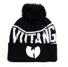 Wu Wear Logo Beanie Black -