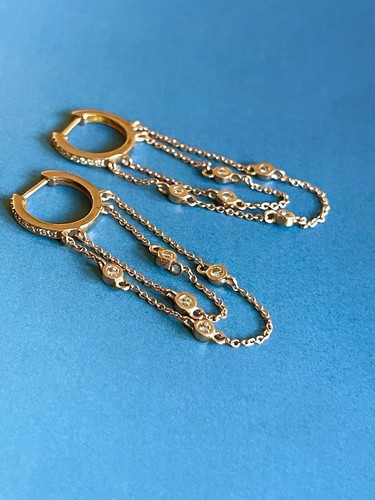 18kt rotgold diamant - rotgold,