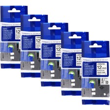5x Label Tape TZ tze-231 12mm