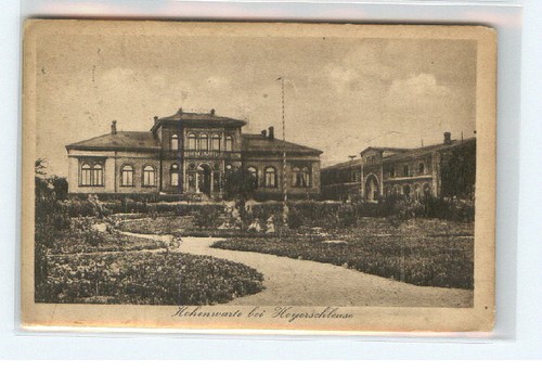Hohenwarte hoyerschleuse - b.,