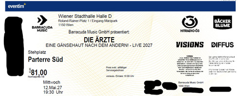 Die ärzte eventim online - die,