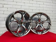 4X 20 Zoll Drake Style Felgen 5X110 HB passend für Alfa Romeo Giulia Stelvio ...