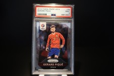 ⚽️ 2016 Panini Prizm UEFA Gerard Piqué 🇪🇸 Spanien #38 PSA 9 MINT