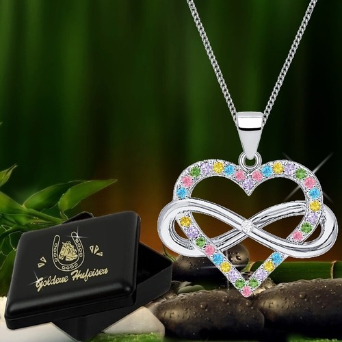 Herz unendlichkeit hals kette - unendlichkeit, hals-kette