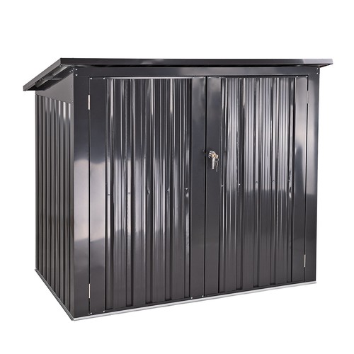 Metall mülltonnenbox - metall,