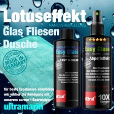 Duschwand Glasversiegelung