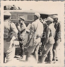 Foto, Panzer Gr. Afrika, (DAK), GFM Erwin Rommel Planung Tobruk 1942 (MJ-40)1025