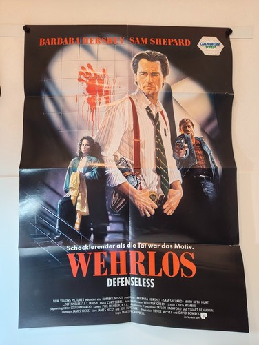 Filmplakat kinoposter wehrlos - filmplakat,