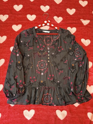 Odd molly bluse schwarz mit - odd,