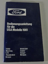 Betriebsanleitung ford mercury - betriebsanleitung,