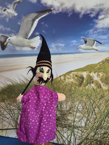 Handpuppe zauberer von - handpuppe,