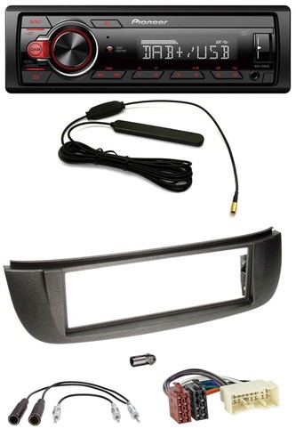 Pioneer mp3 dab 1din aux - pioneer,