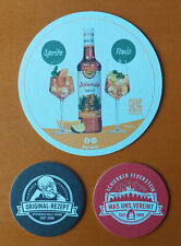 3 Bierdeckel Schierker Feuerstein (1xGroß, 2xKlein)