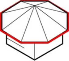 Dachrinne PVC Komplett-Sets