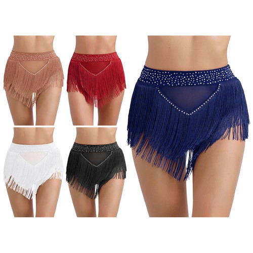 Damen quasten rock latein - de,